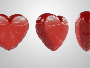 emoji balloons pack 3D Model