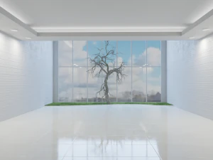 white base scenes pack 3D Model