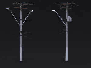 brazilian traffic assets 3D Model