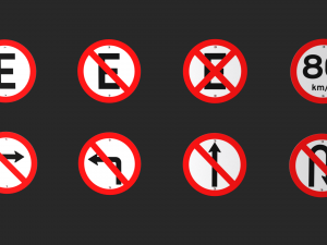 brazilian traffic assets 3D Model