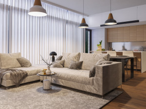apartment scene Modello 3D