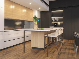 Apartman sahnesi 3D Model