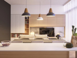 Apartman sahnesi 3D Model