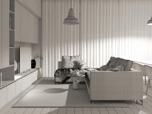 Apartman sahnesi 3D Model