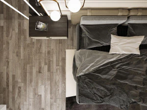 yatak odası i&ccedil; sahnesi 3D Model