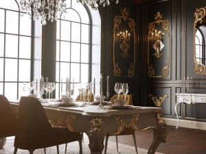 classic dining room 3D Model