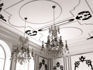 classic dining room 3D Model