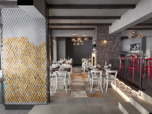 restaurant cafe scene Model 3D