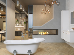 showroom interior scene 01 3D Model