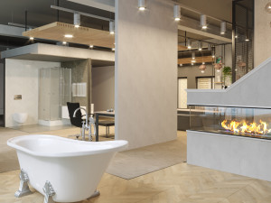 showroom interior scene 01 3D Model