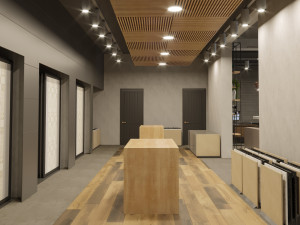 showroom interior scene 01 3D Model