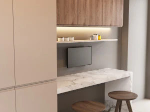 modern kitchen scene 3D Model