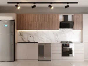 modern kitchen scene 3D Model