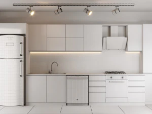 modern kitchen scene 3D Model