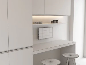modern kitchen scene 3D Model