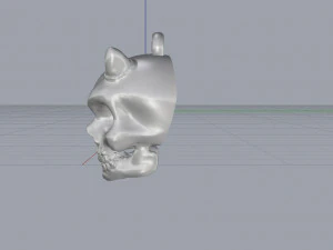 skull pendant 3D Print Model