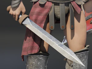 gladiador murmillo Modelo 3D