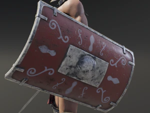 gladiador murmillo Modelo 3D