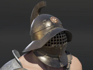 gladiador murmillo Modelo 3D