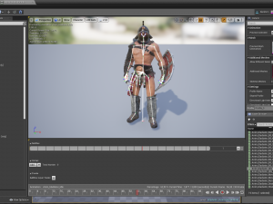 gladiator murmillo Modello 3D