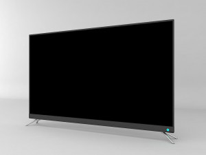 flat slim tv 3D Model