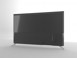 flat slim tv 3Dモデル
