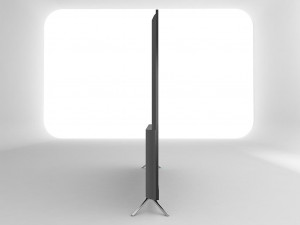 flat slim tv 3Dモデル
