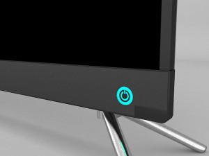 flat slim tv 3Dモデル