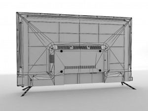 modern tv 3D-Modell