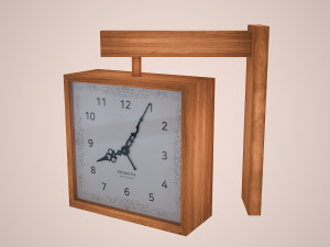 wall clock 3D Модель