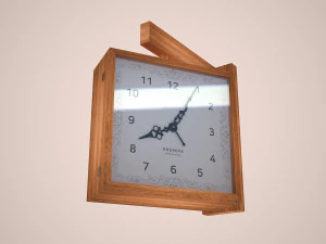 wall clock 3D Model