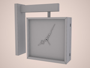 wall clock 3D Модель