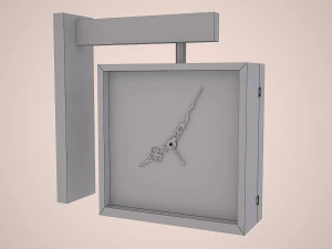 wall clock 3D Model