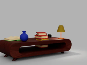 table de bureau Modèle 3D
