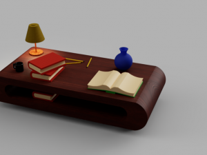 desk table Modèle 3D