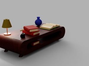desk table Modèle 3D