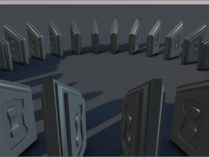 halo element 1 Modelo 3D