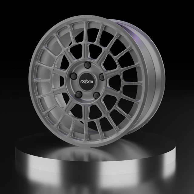 rotiform dkr rim model 3D मॉडल .c4d .max .obj .3ds .fbx .stl .blend 