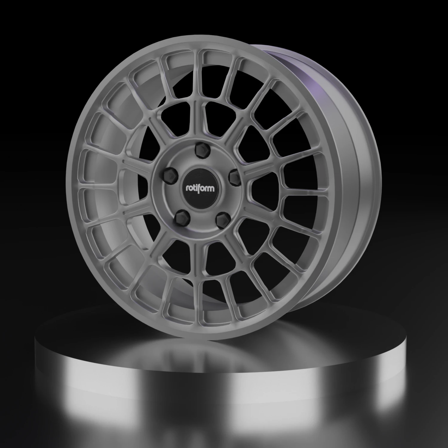 rotiform dkr rim model 3D Model .c4d .max .obj .3ds .fbx .stl .blend 
