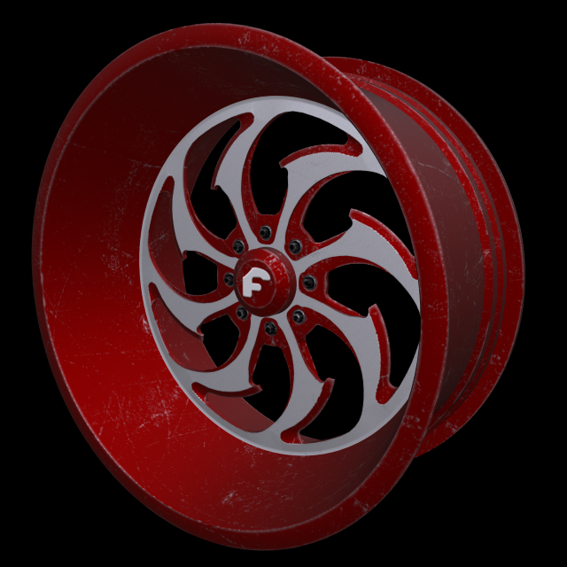 Forgiato Avviato Modello 3D .c4d .max .obj .3ds .fbx .stl .blend