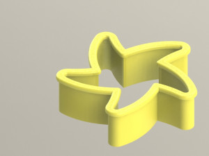 cookie cutter 3D-printmodel