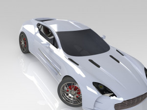 aston martin 3D Model