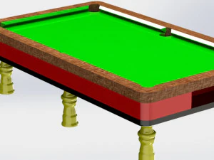 बिलार्ड पूल 3D मॉडल