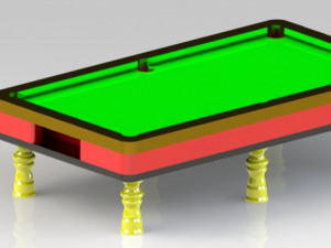 billard pool 3D 모델