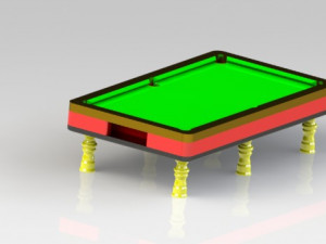 billard pool 3D 모델