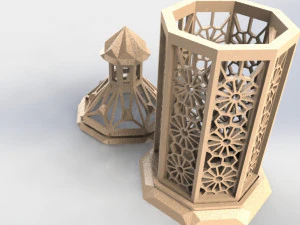 가벼운 아랍 3D 프린트 모델