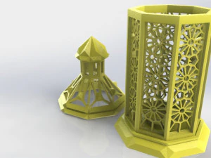 가벼운 아랍 3D 프린트 모델