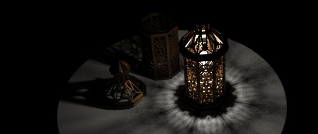 light arab 3D 打印模型 .c4d .max .obj .3ds .fbx .stl .blend 