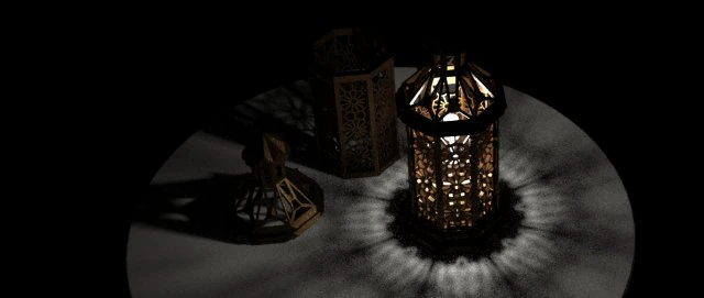 가벼운 아랍 3D 프린트 모델 .c4d .max .obj .3ds .fbx .stl .blend 