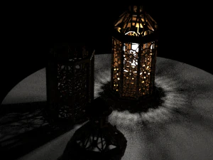 가벼운 아랍 3D 프린트 모델